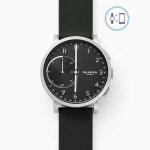 Skagen Hybrid Smartwatch - Hagen Black Silicone